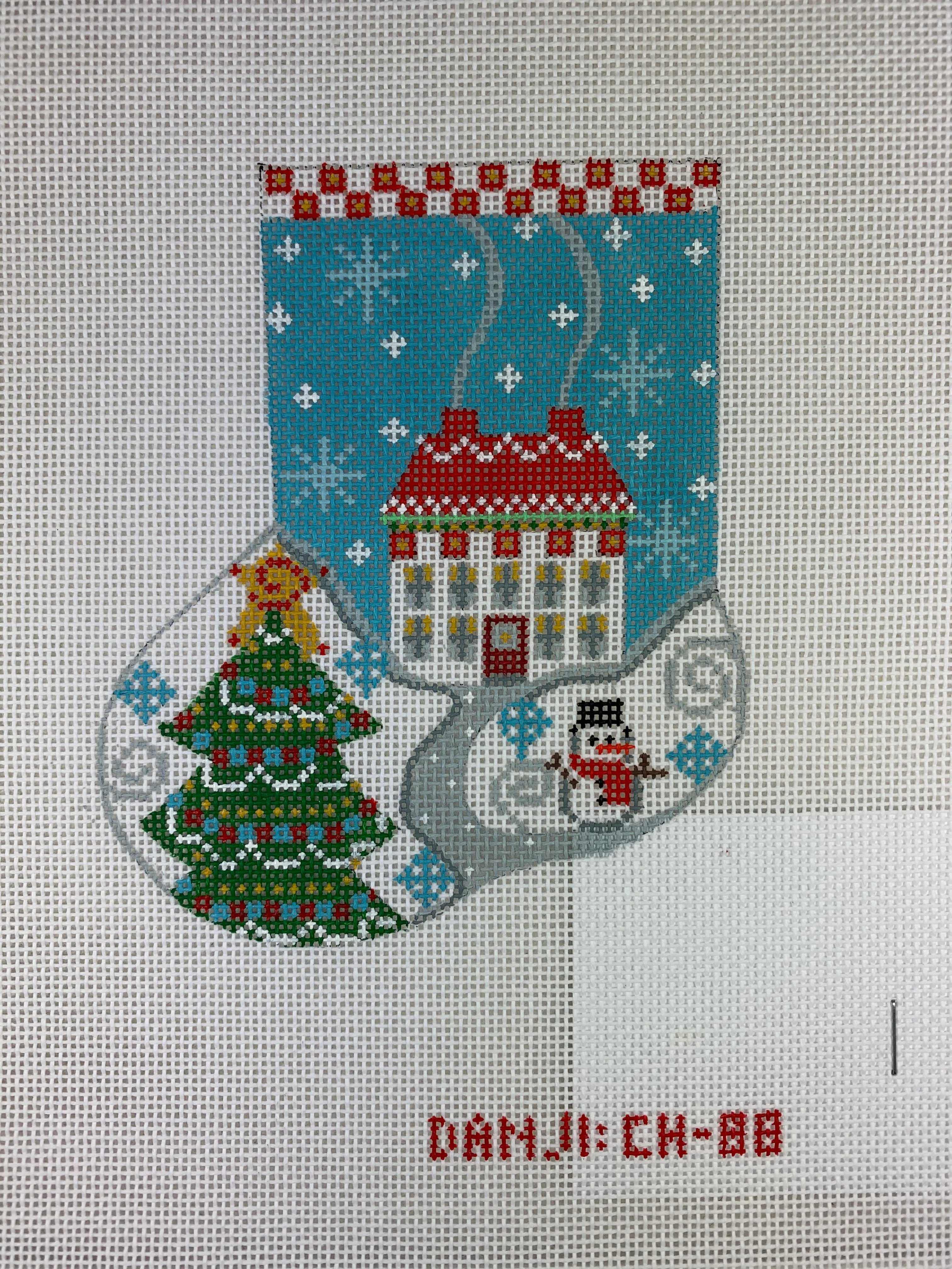 * Danji Designs CH88 House Mini Stocking