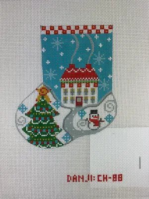 * Danji Designs CH88 House Mini Stocking