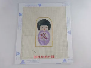 * SALE / Danji Designs Mini Purple Geisha