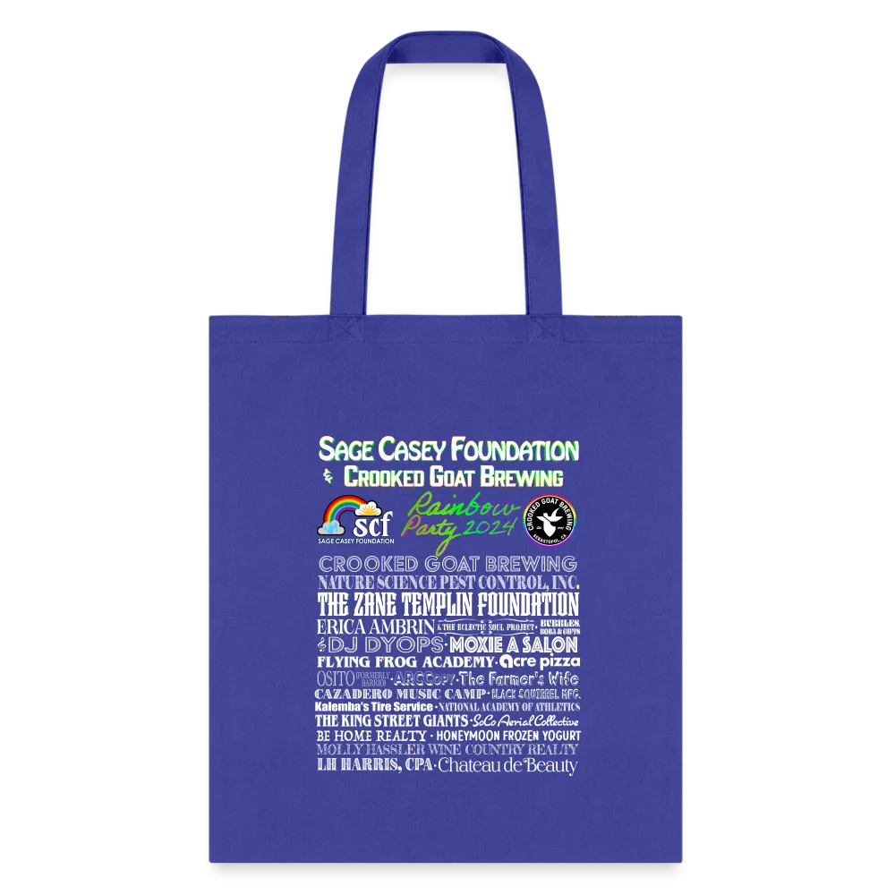 2024 Rainbow Party *BE KIND* Tote Bag