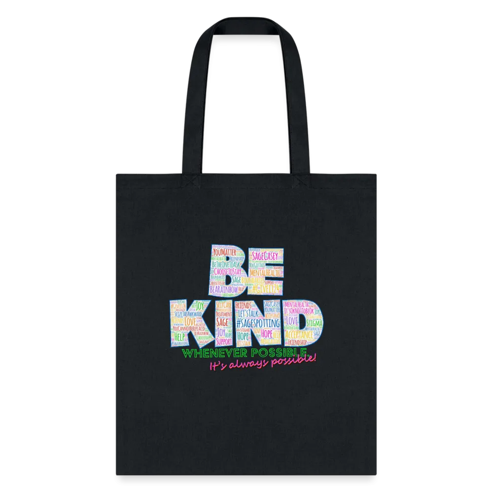 2024 Rainbow Party *BE KIND* Tote Bag