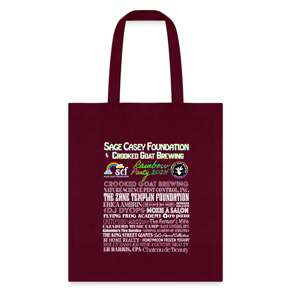 2024 Rainbow Party *BE KIND* Tote Bag