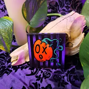 3x3 Hand Painted Pumpkin Mini