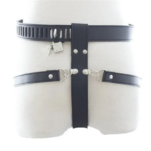 6837M      The Cock Locker Male Locking Penis Pouch Chastity Belt