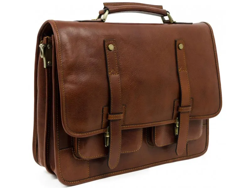 A Midsummer Night's Dream - Leather Briefcase Backpack