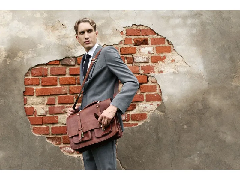 A Midsummer Night's Dream - Leather Briefcase Backpack