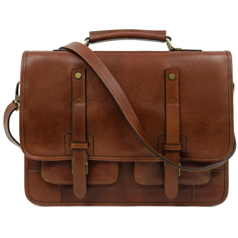 A Midsummer Night's Dream - Leather Briefcase Backpack