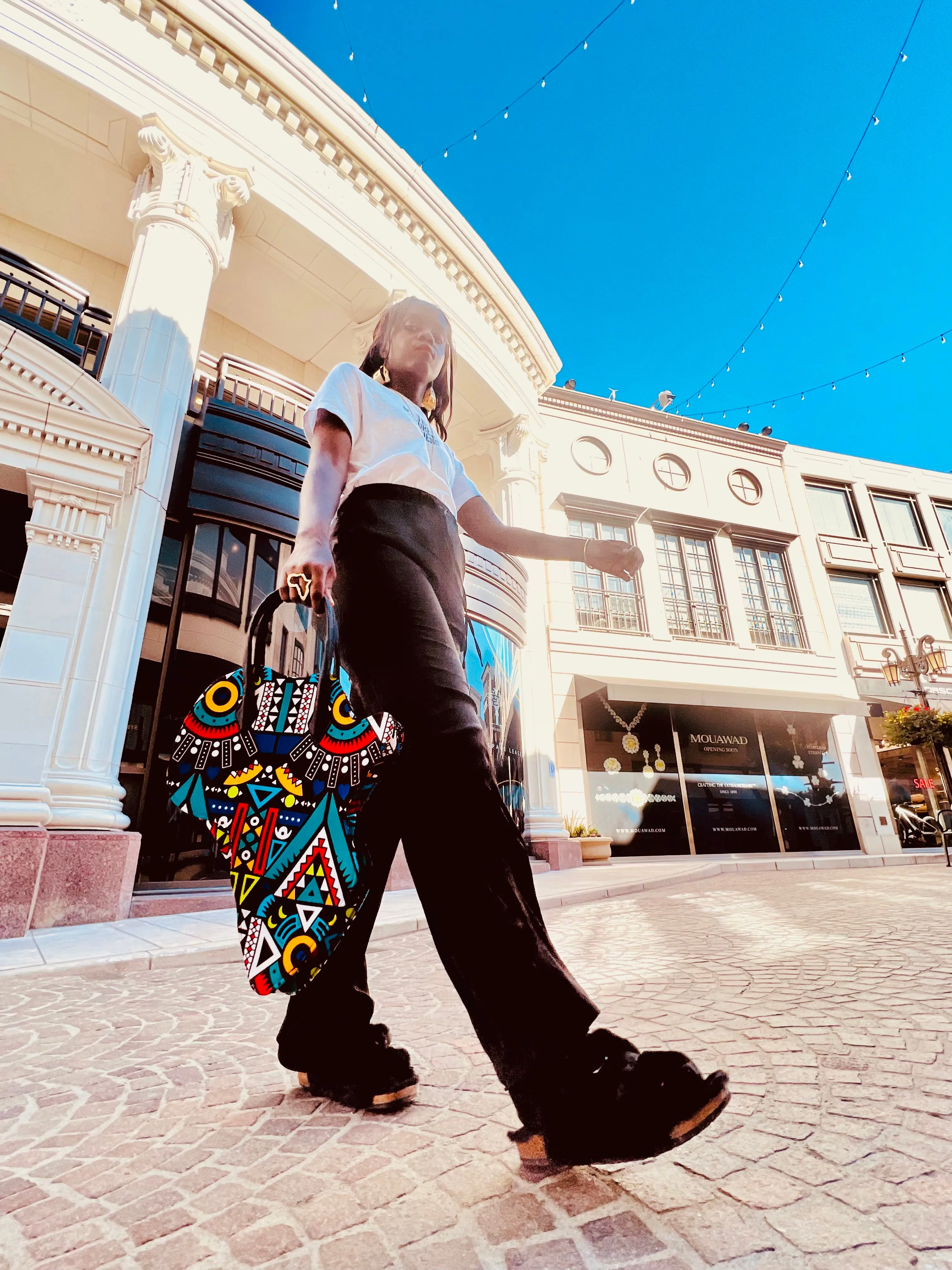 Afrika handbag / backpack