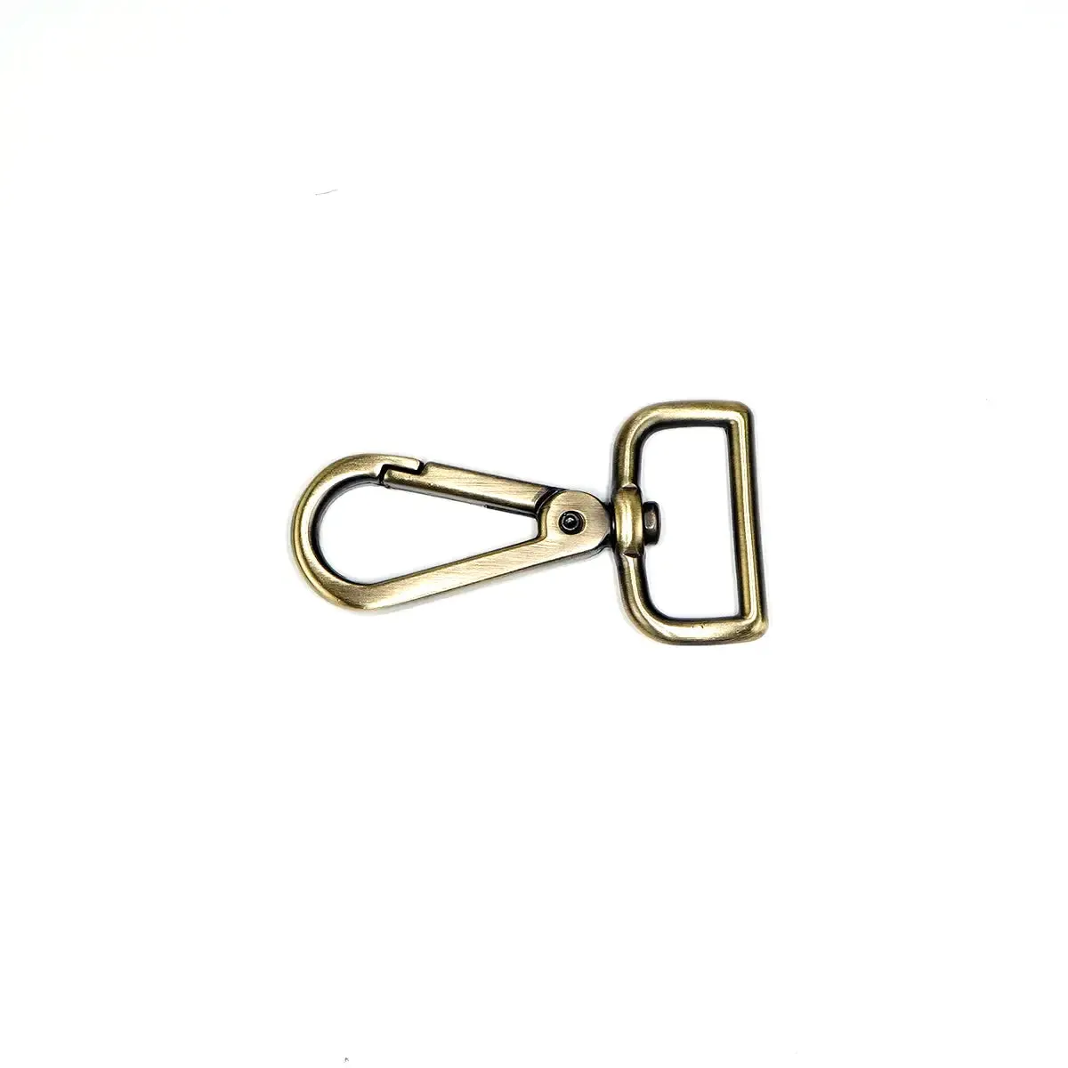 Antique Brass Lever Swivel Snap 1 inch