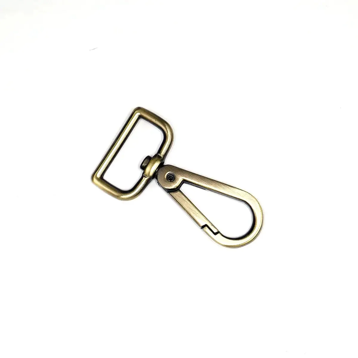 Antique Brass Lever Swivel Snap 1 inch