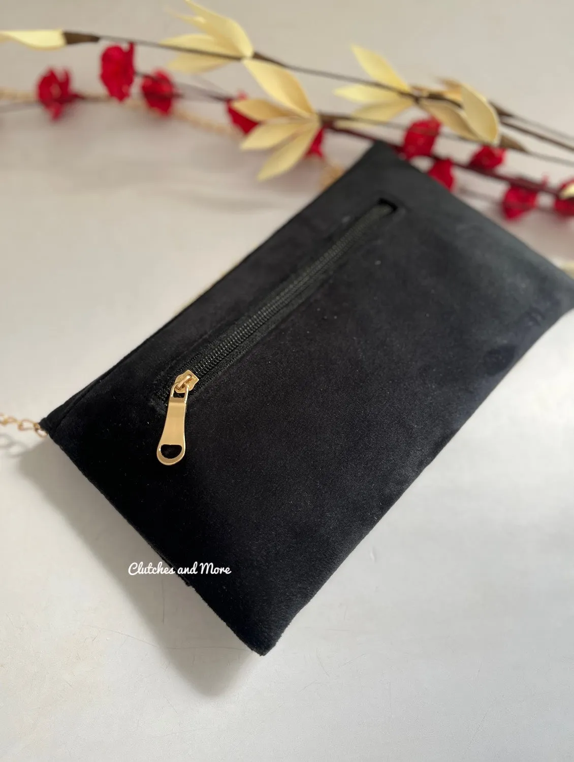 Anvi Shell Envelop Bag Black