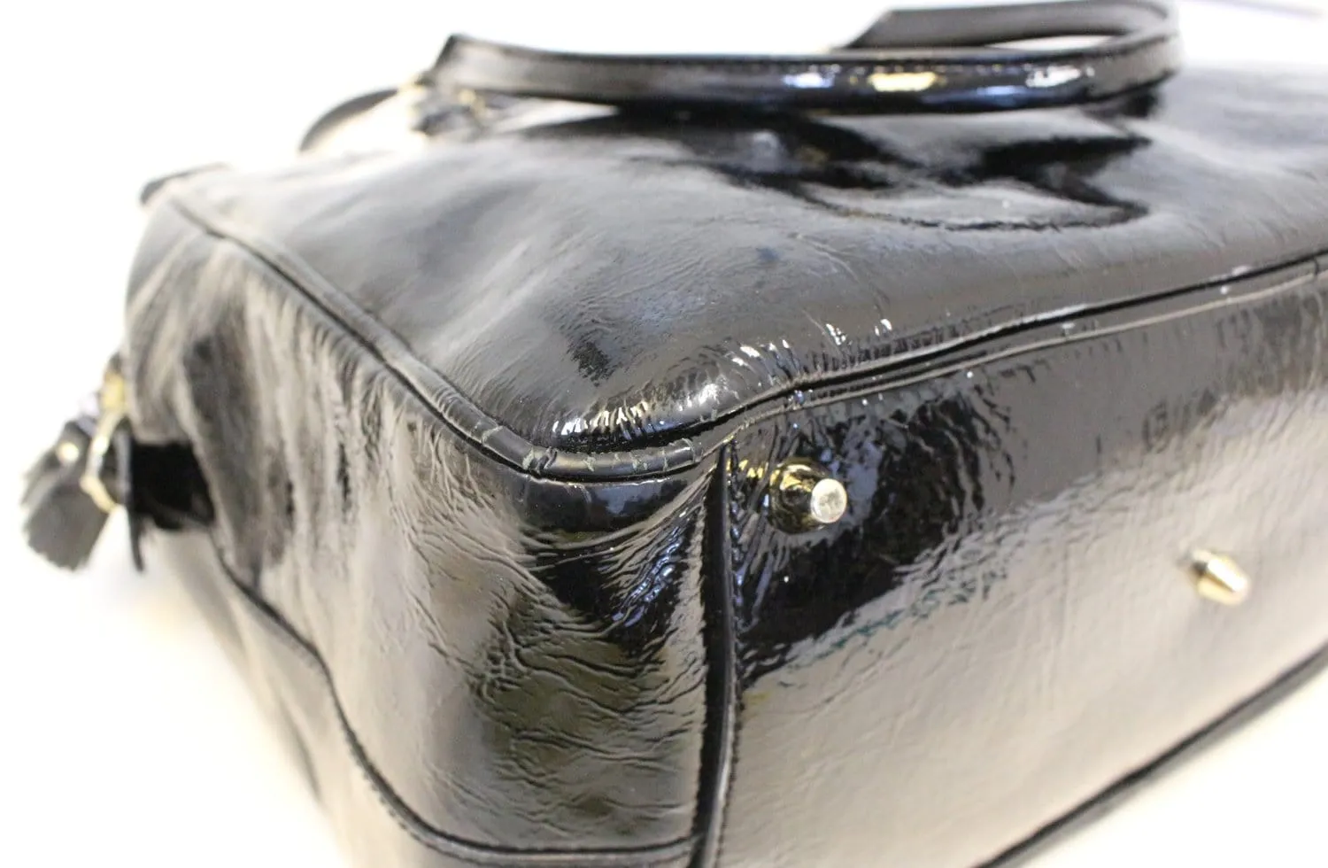 Anya Hindmarch Handbags Women Carker Black Patent Leather - Last Call