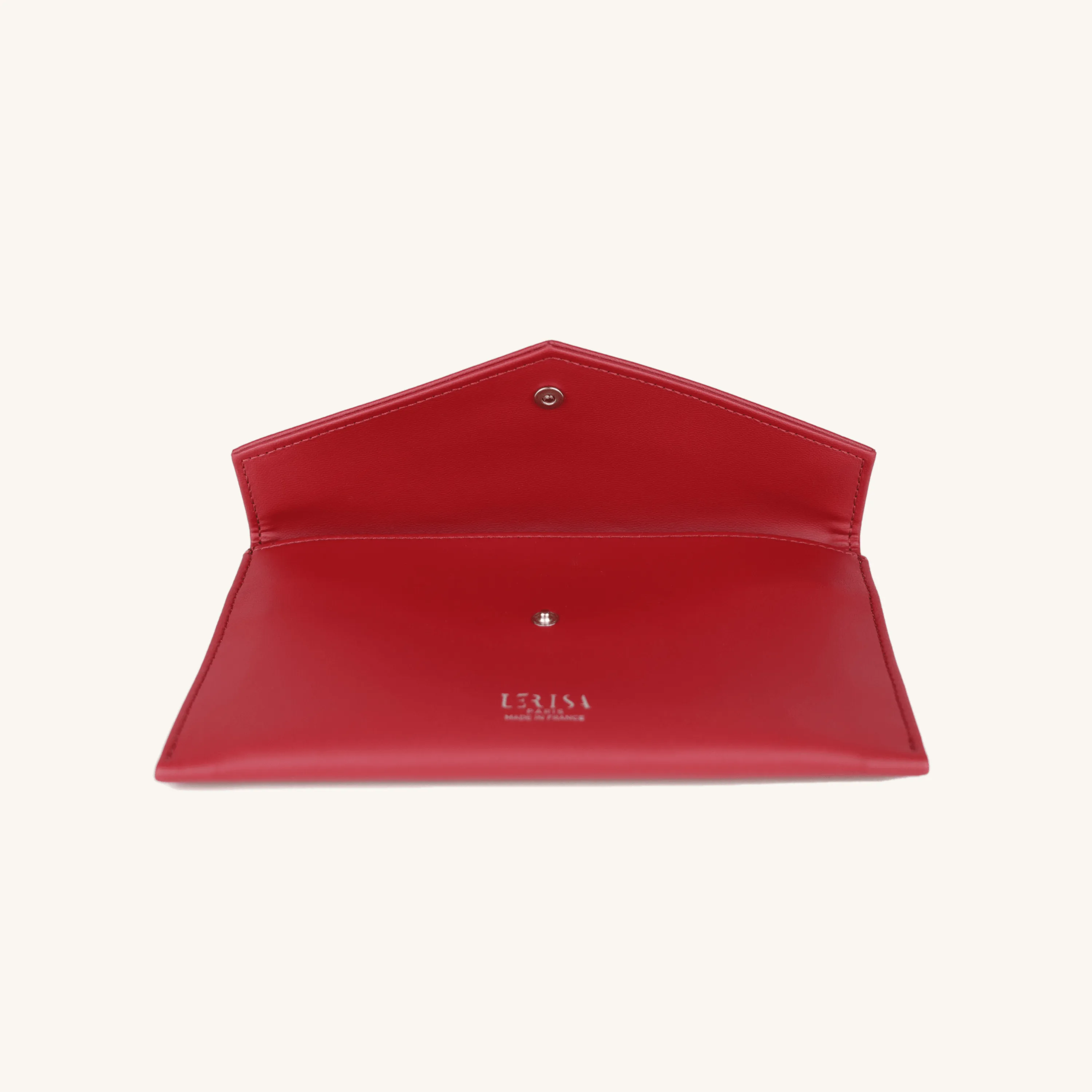 Arbane Vegan Grape Leather Pouch | Red