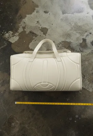 Armor Leather Duffle / Ivory