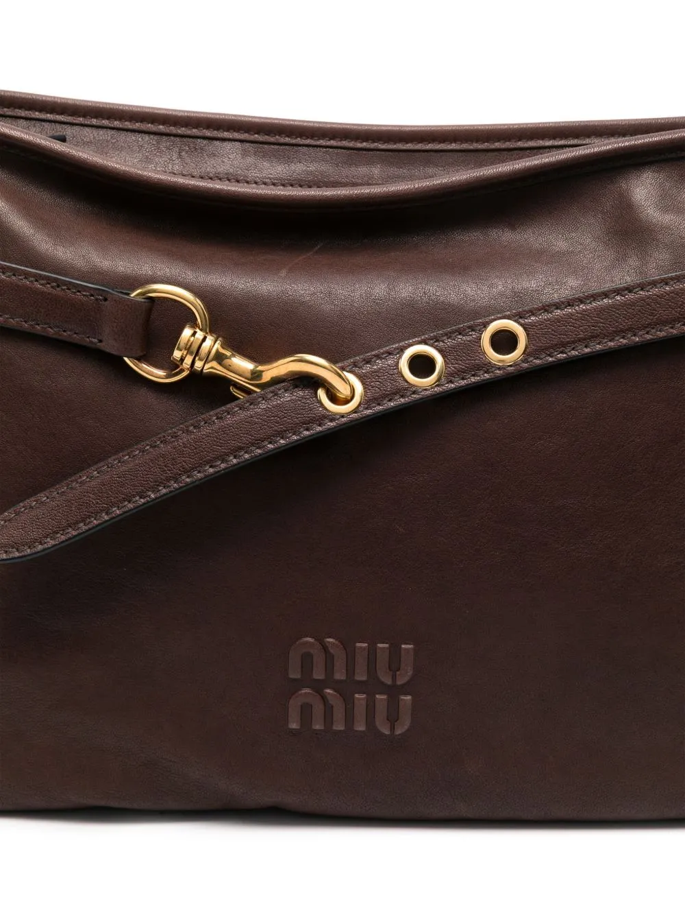 Aventure leather shoulder bag
