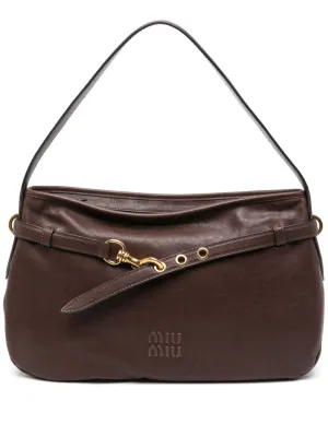 Aventure leather shoulder bag