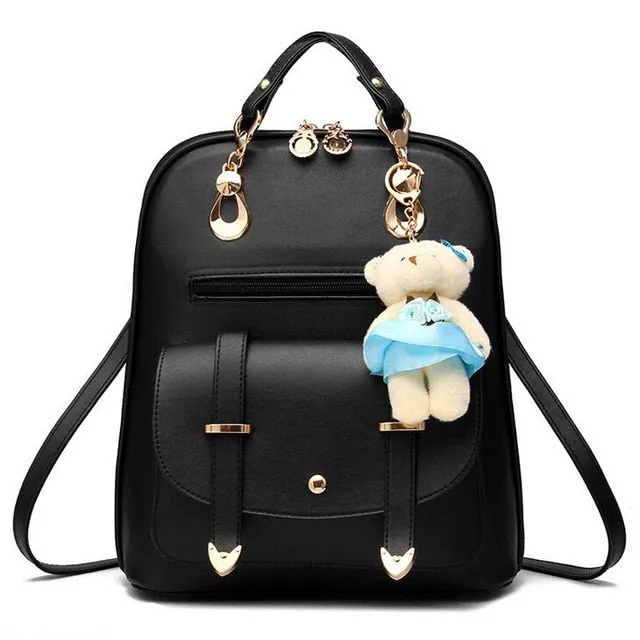 Backpack- women leather backpack