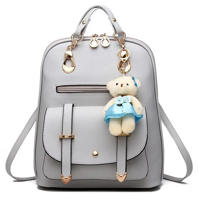 Backpack- women leather backpack