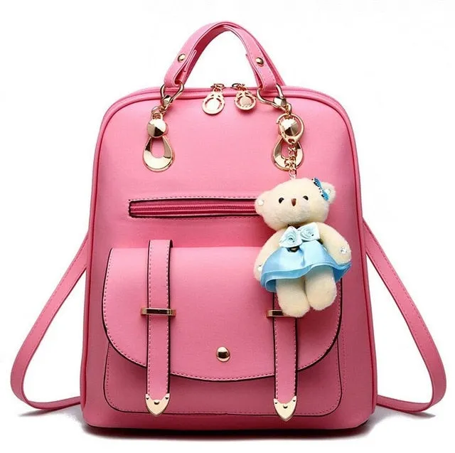 Backpack- women leather backpack