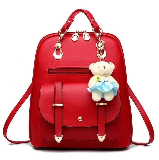Backpack- women leather backpack