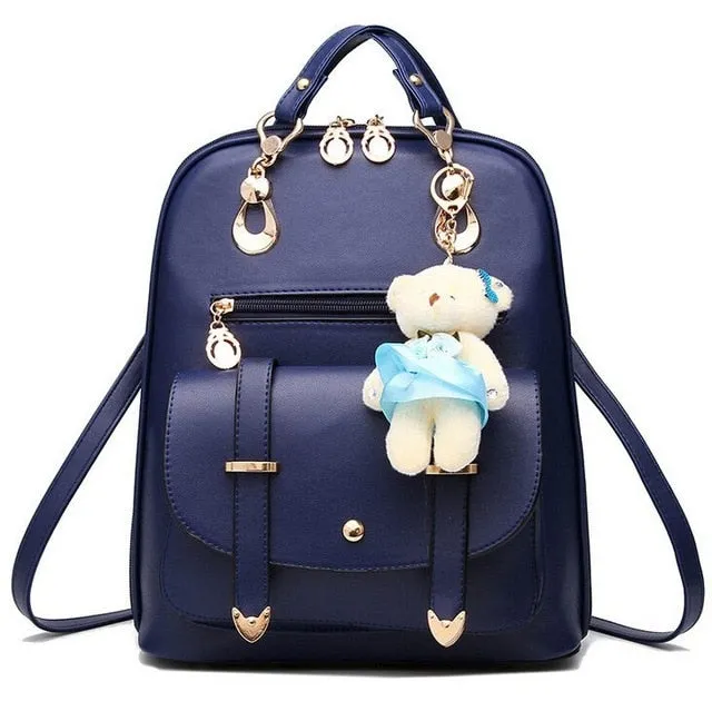 Backpack- women leather backpack