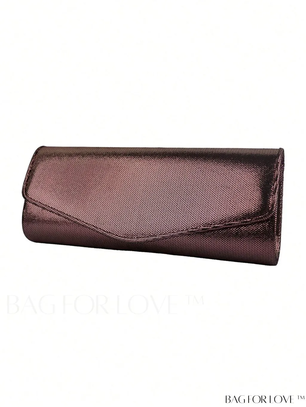 BagForLove - Embossed Glitter Envelope Bag with Chain Strap