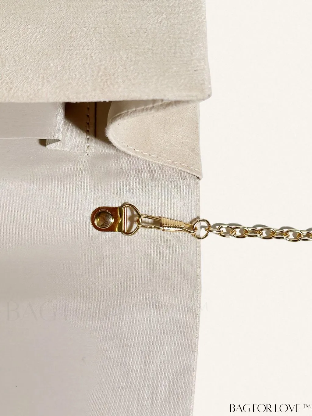 BagForLove - Minimalist Flap Envelope Bag with Contrast Binding in Petite Size
