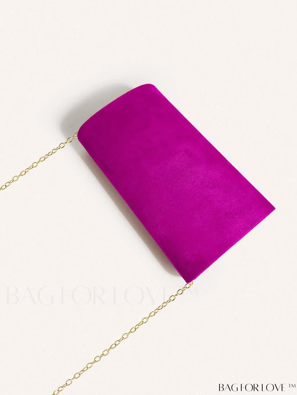 BagForLove - Minimalist Flap Envelope Bag with Contrast Binding in Petite Size