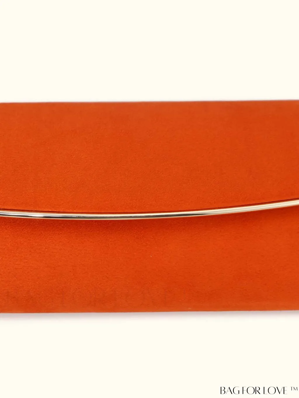 BagForLove - Minimalist Flap Envelope Bag with Contrast Binding in Petite Size