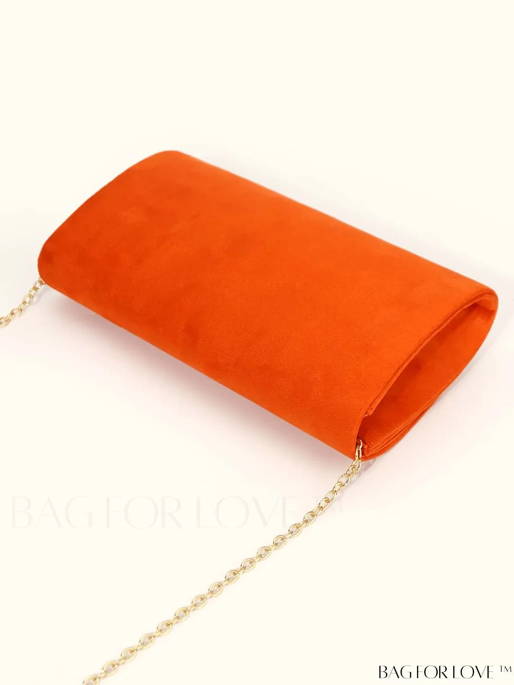 BagForLove - Minimalist Flap Envelope Bag with Contrast Binding in Petite Size