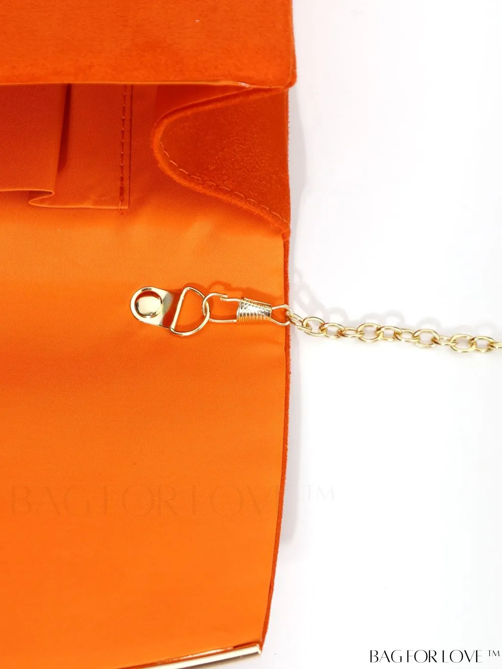 BagForLove - Minimalist Flap Envelope Bag with Contrast Binding in Petite Size