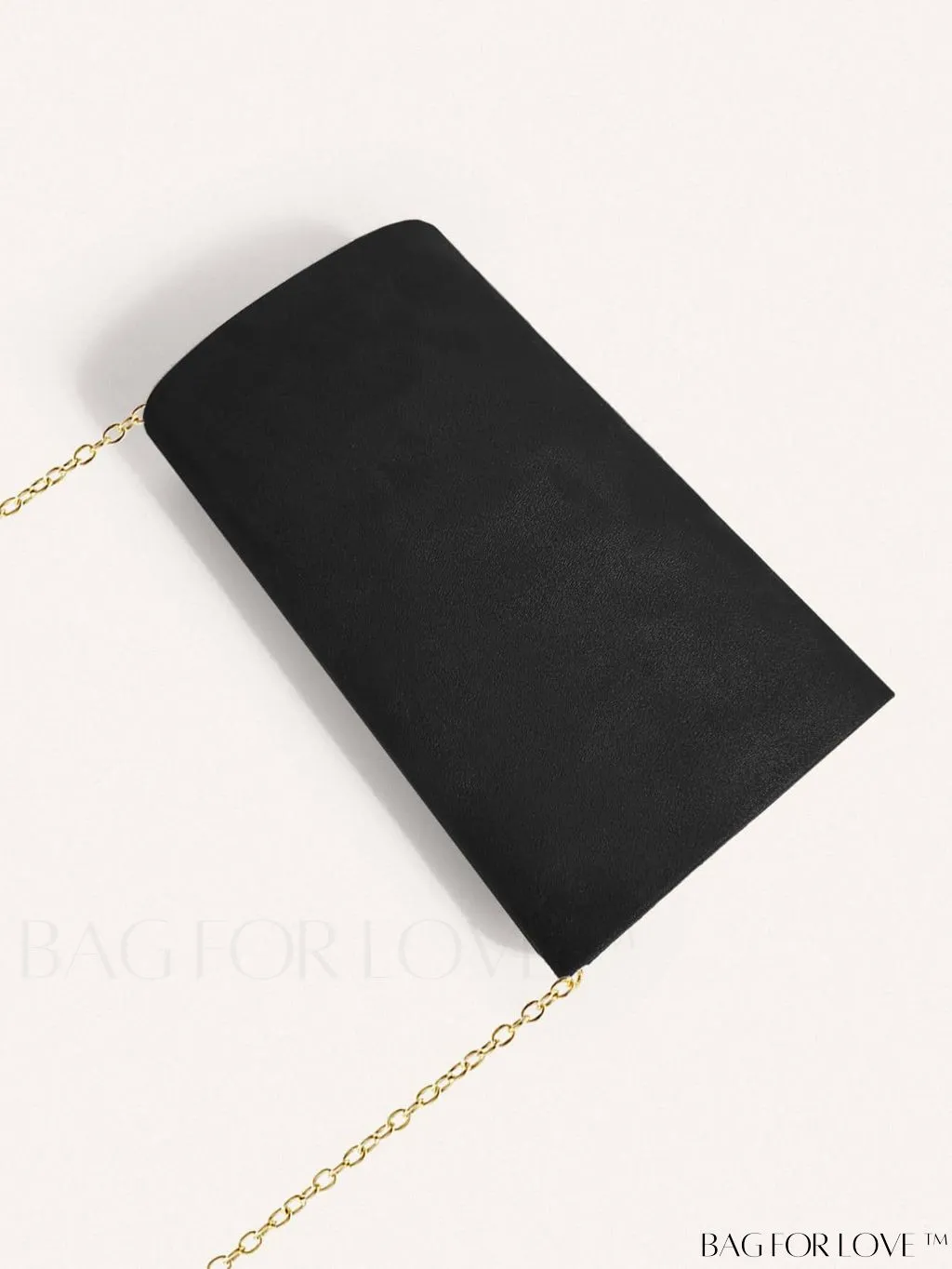 BagForLove - Minimalist Flap Envelope Bag with Contrast Binding in Petite Size