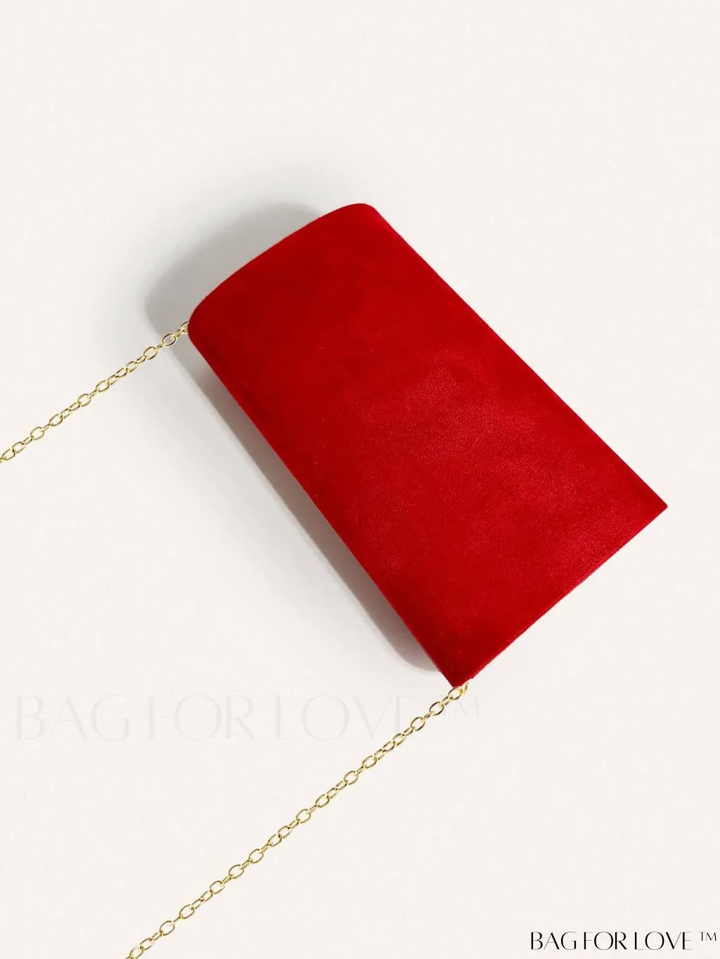 BagForLove - Minimalist Flap Envelope Bag with Contrast Binding in Petite Size