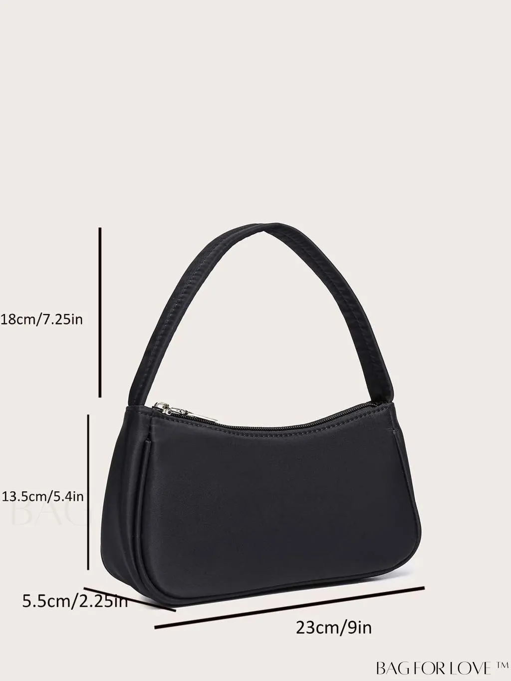 BagForLove - Streamline Satchel: A Sleek Minimalist Bag