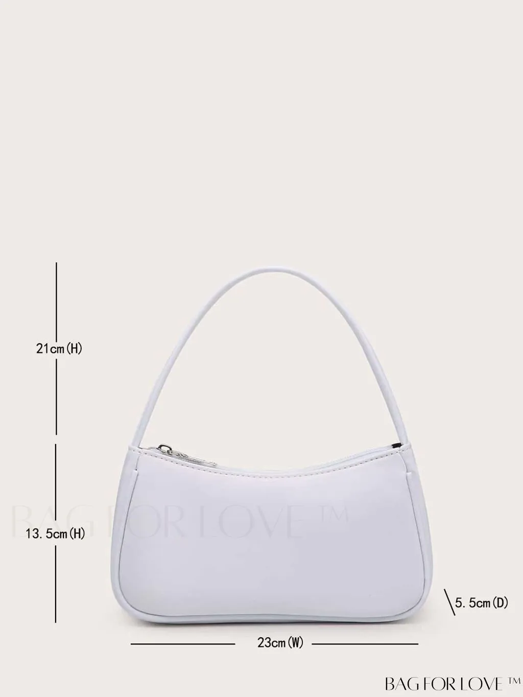 BagForLove - Streamline Satchel: A Sleek Minimalist Bag