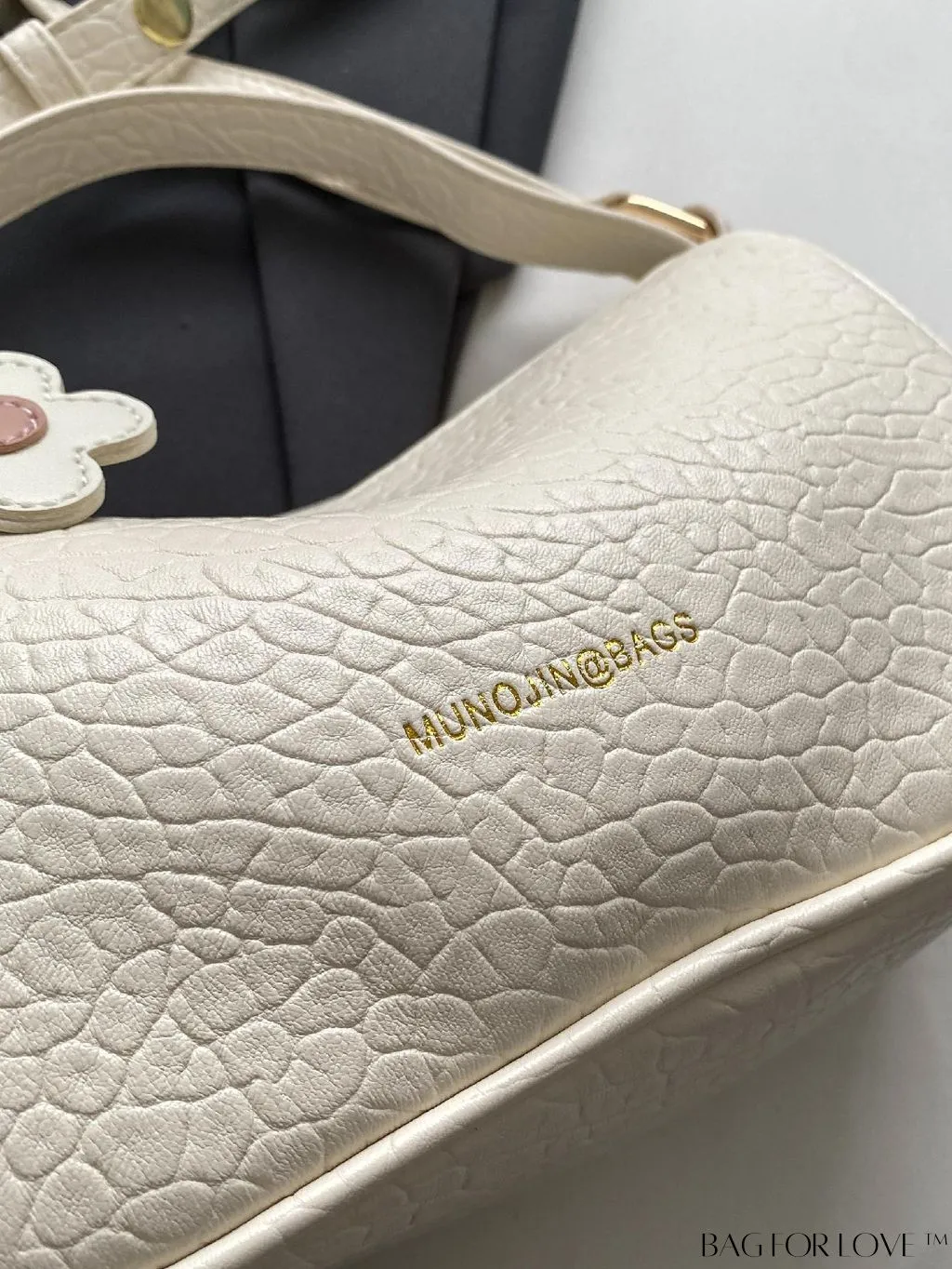 BagForLove - Stylish Alphabet Print Handbag With Pendant - Latest Fashion Arrival