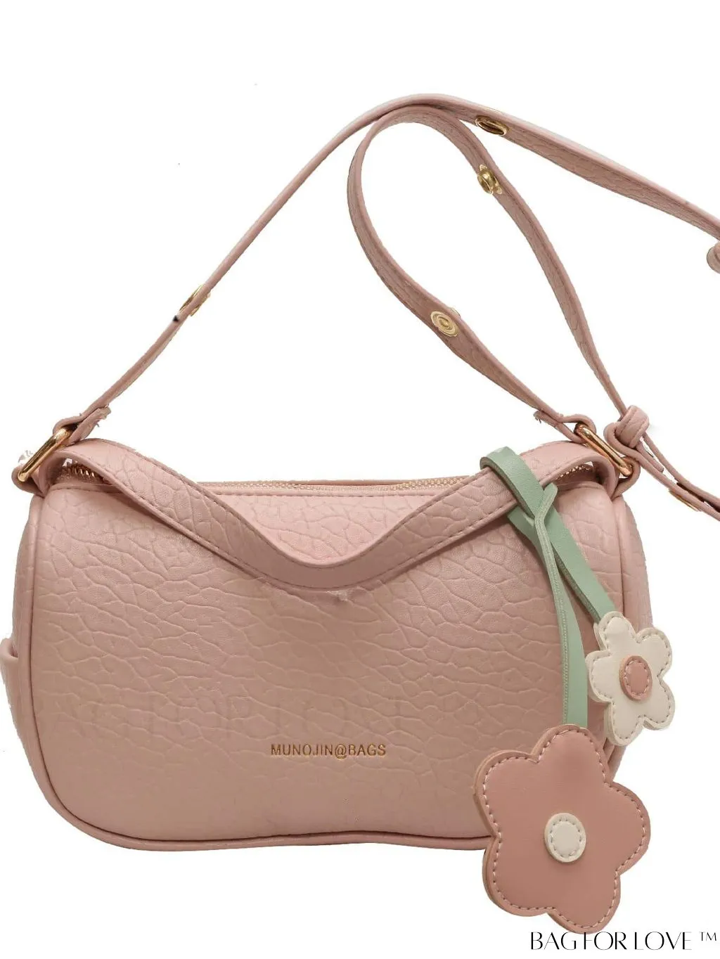 BagForLove - Stylish Alphabet Print Handbag With Pendant - Latest Fashion Arrival