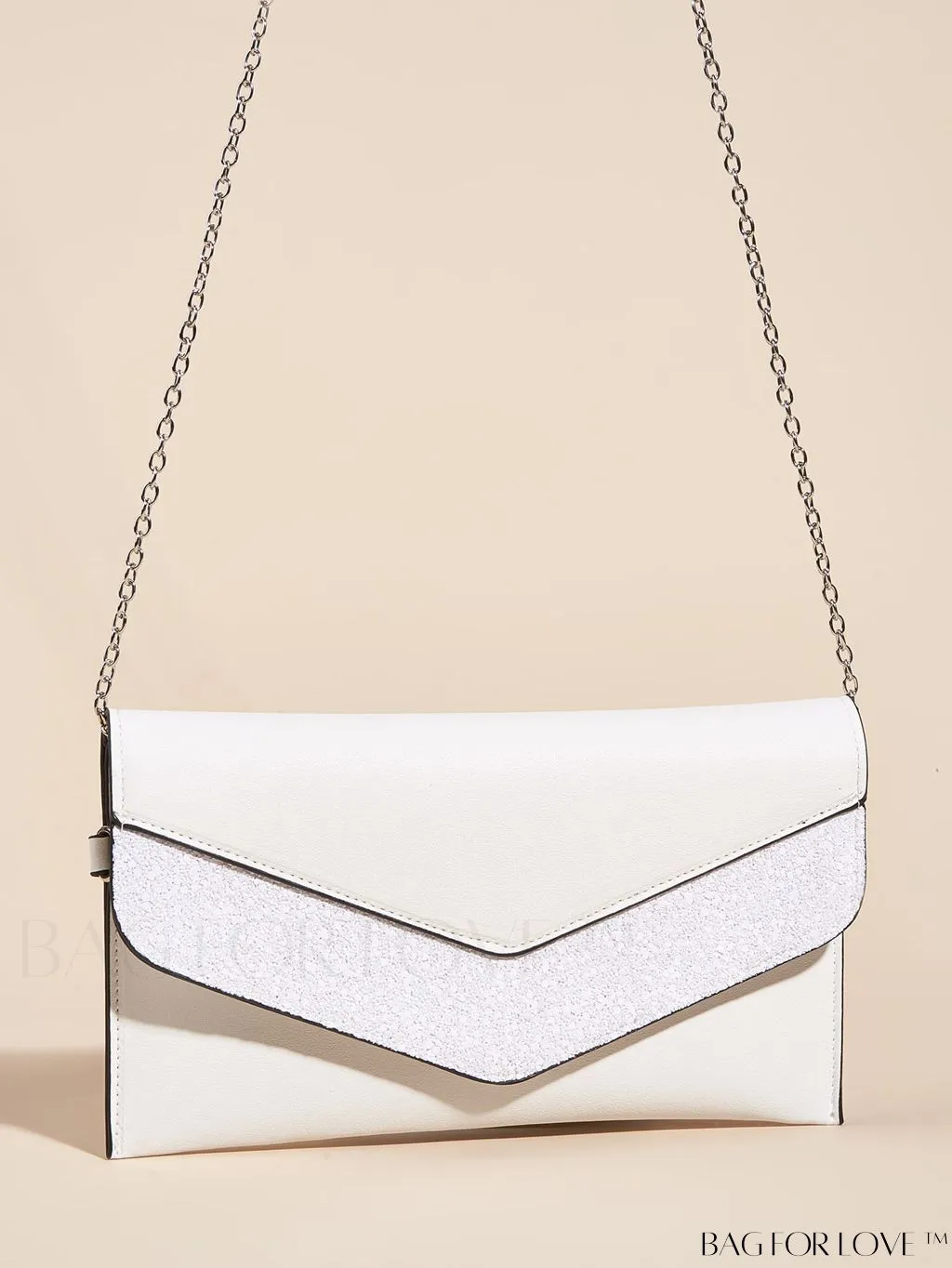 BagForLove - Stylish PU Envelope Clutch: Womens Fashion Wristlet