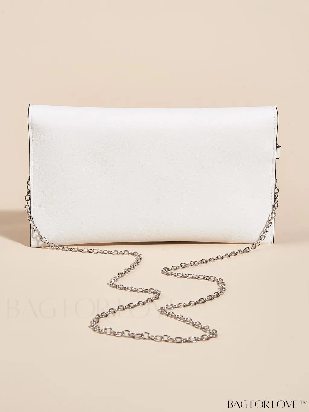 BagForLove - Stylish PU Envelope Clutch: Womens Fashion Wristlet