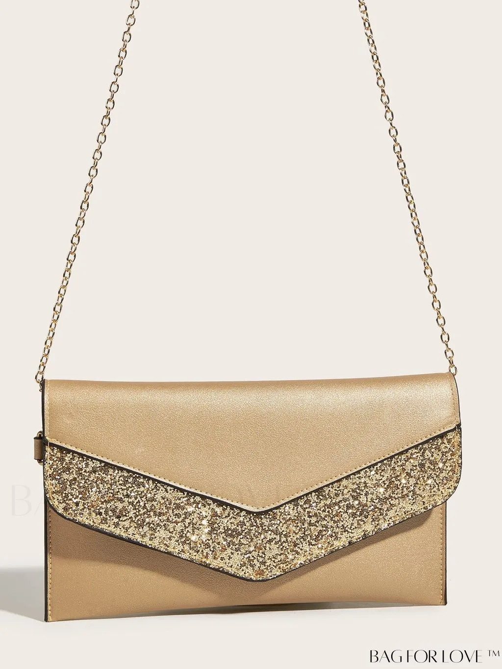 BagForLove - Stylish PU Envelope Clutch: Womens Fashion Wristlet