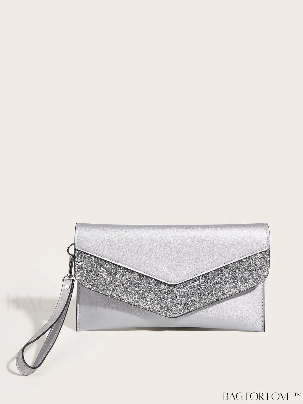 BagForLove - Stylish PU Envelope Clutch: Womens Fashion Wristlet