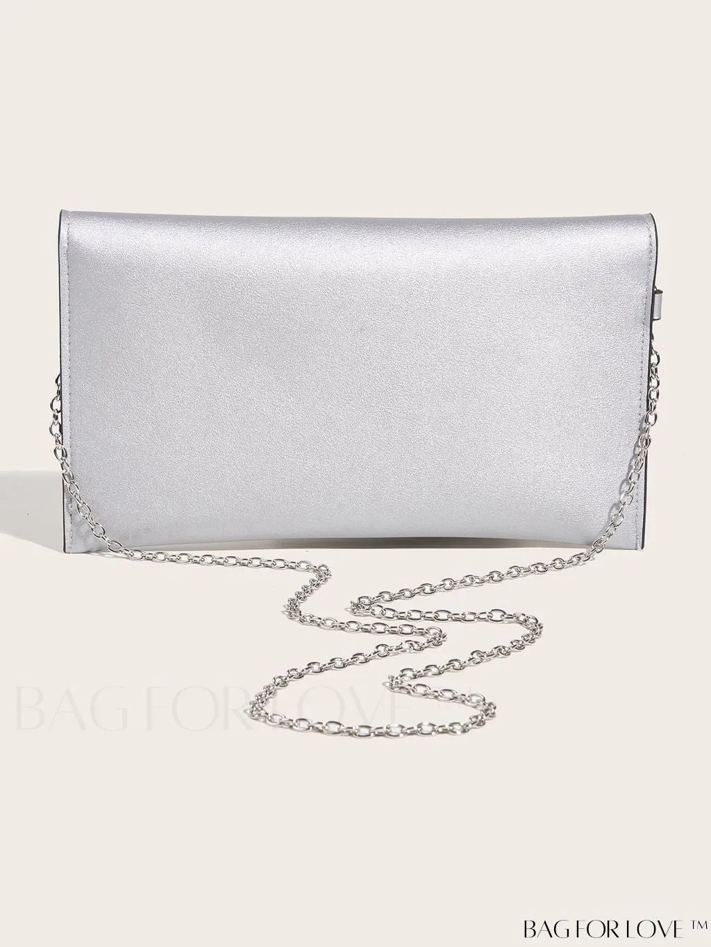 BagForLove - Stylish PU Envelope Clutch: Womens Fashion Wristlet