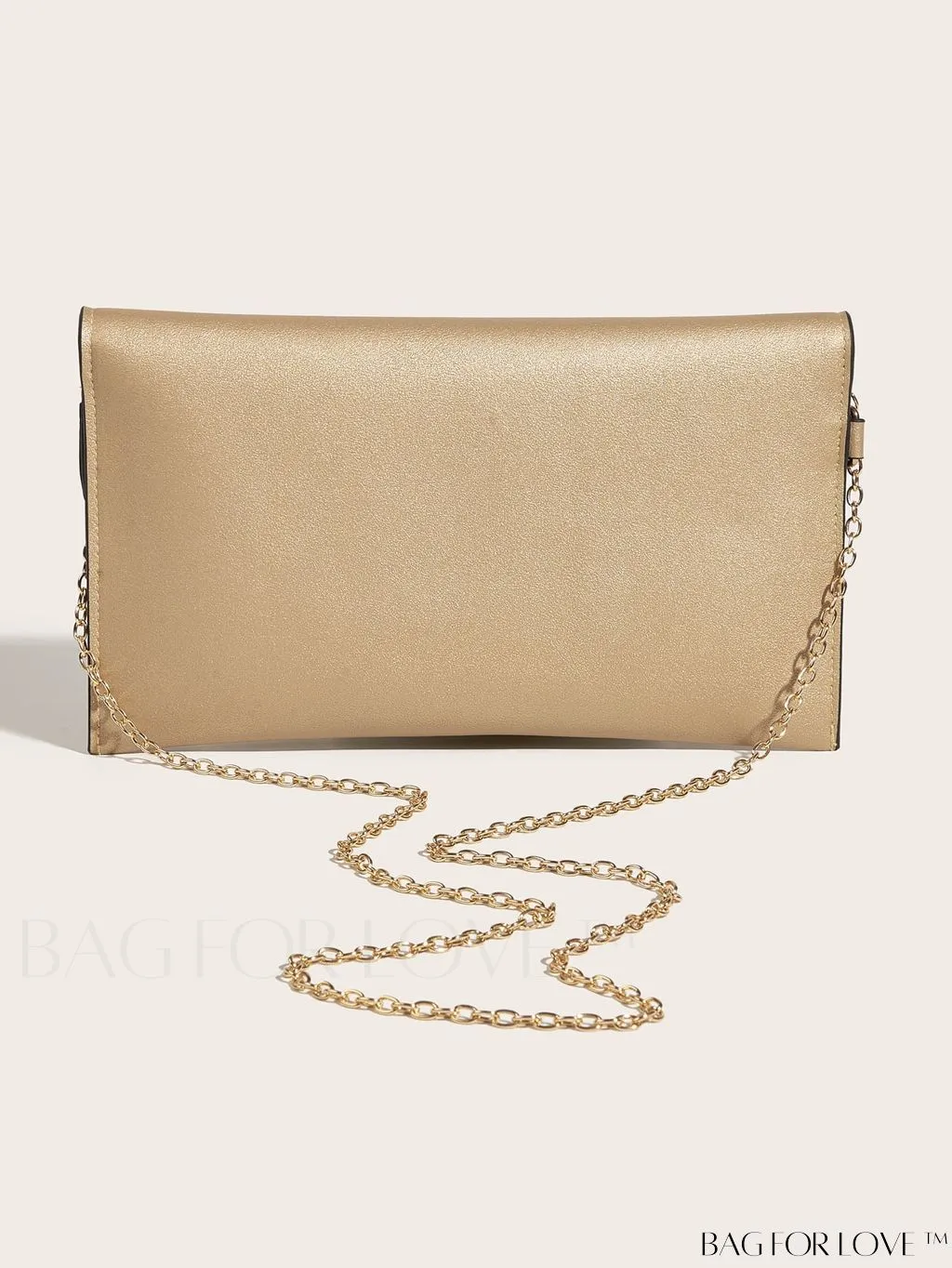 BagForLove - Stylish PU Envelope Clutch: Womens Fashion Wristlet