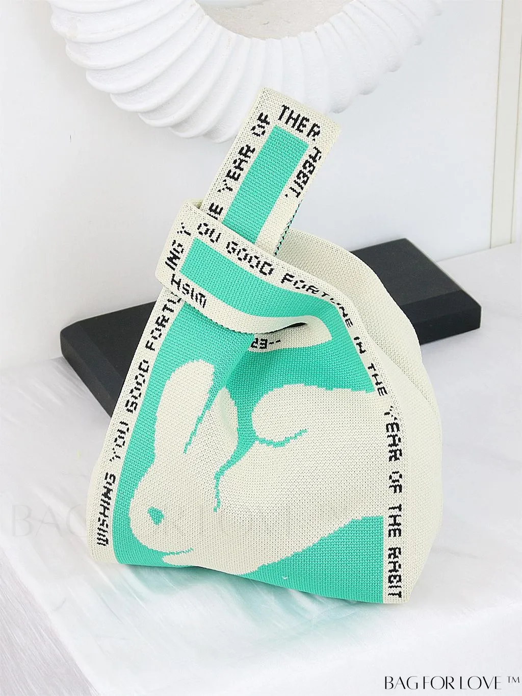BagForLove - Stylish Striped Knitted Handbag: Colorful and Unique Pattern, Perfect for Beach Vacation, Womens Fashion
