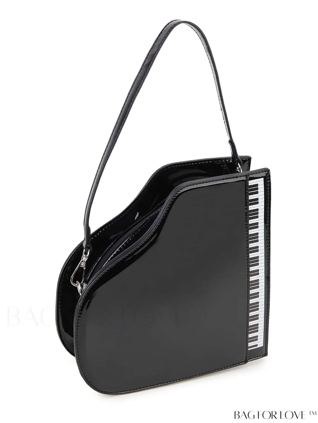 BagForLove - Womens Vintage Piano Style Crossbody Bag: Elegant and Novelty Shoulder Handbag
