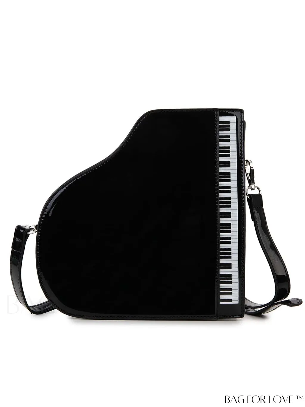 BagForLove - Womens Vintage Piano Style Crossbody Bag: Elegant and Novelty Shoulder Handbag