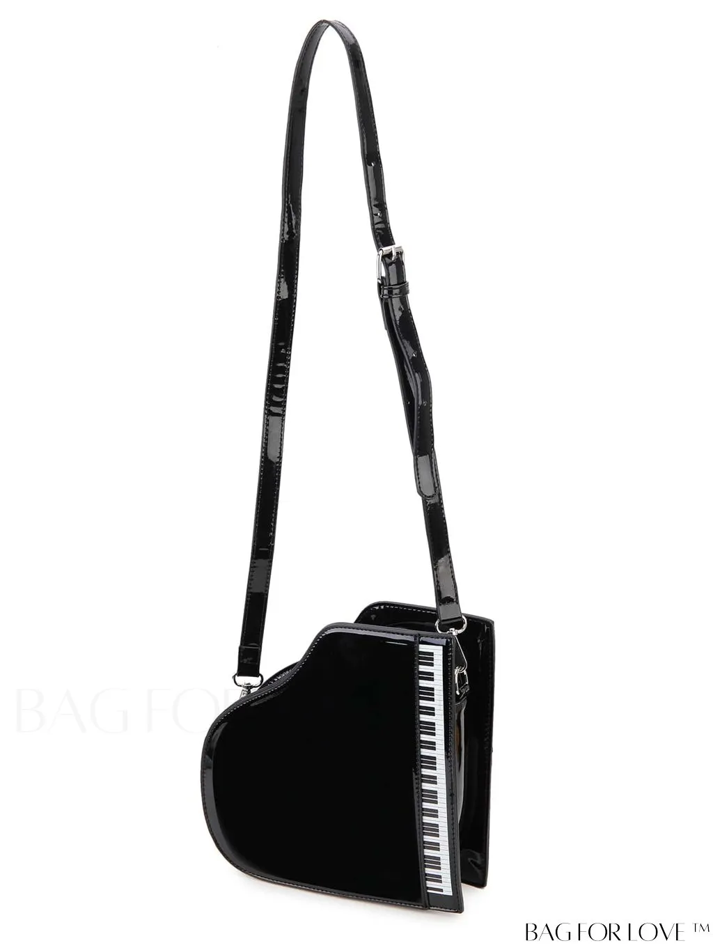 BagForLove - Womens Vintage Piano Style Crossbody Bag: Elegant and Novelty Shoulder Handbag