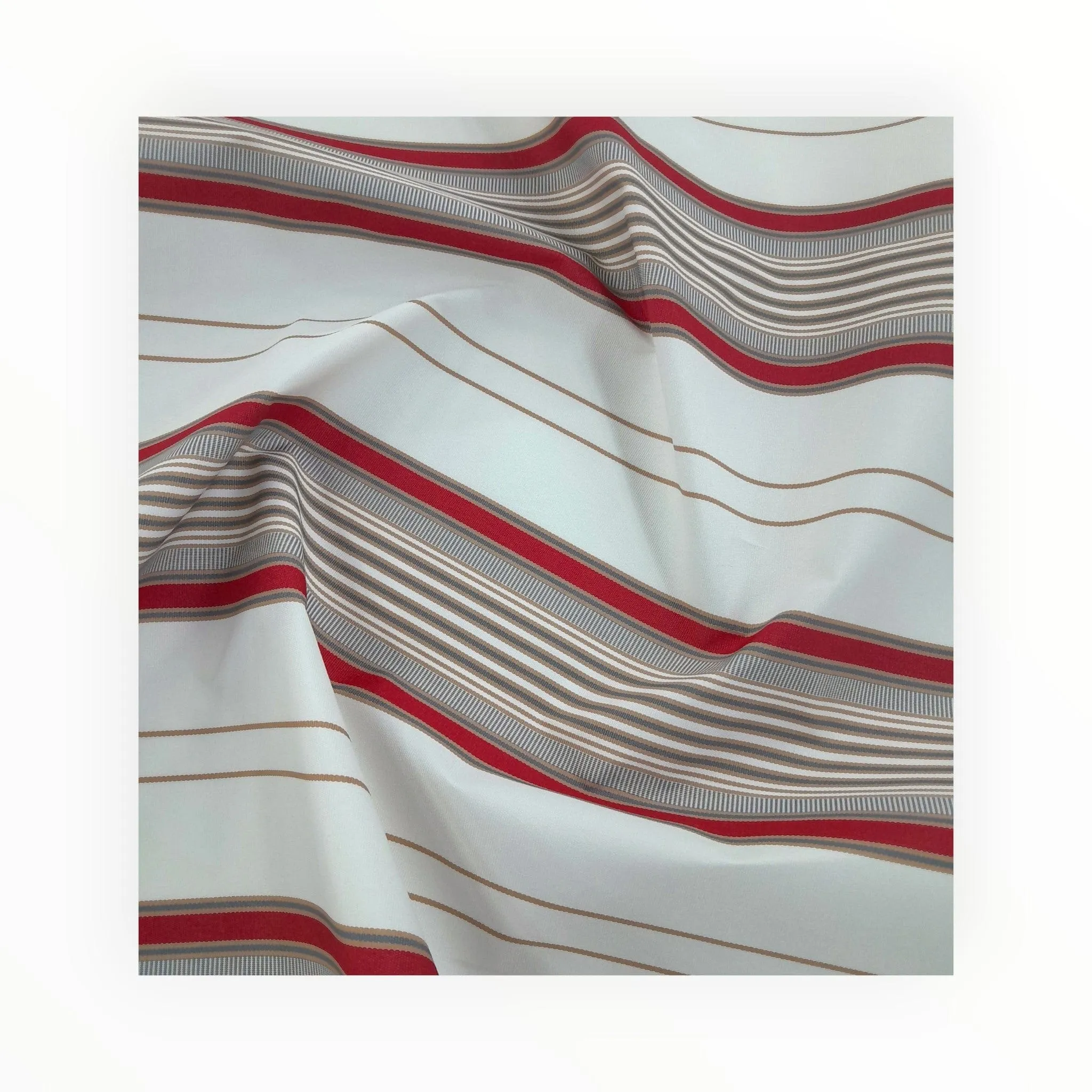 Bahamas Canvas Outdoor Red / Cream 150 cm