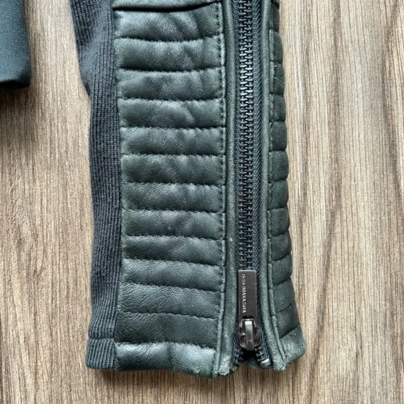 BCBGMAXAZRIA Fern Ava Moto Jacket | XS