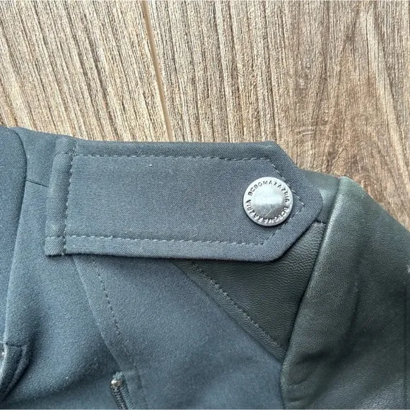 BCBGMAXAZRIA Fern Ava Moto Jacket | XS